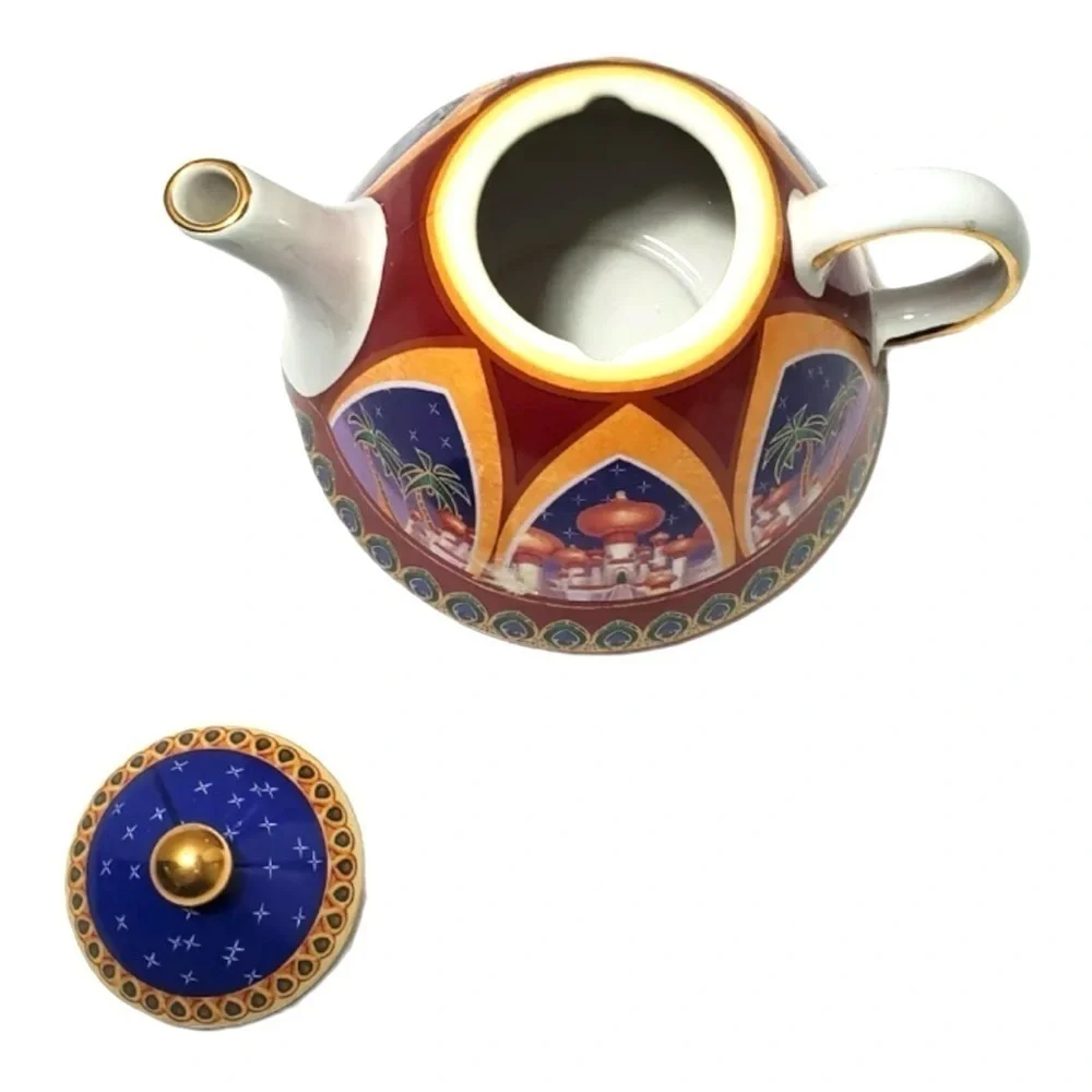 Designer Anthony Mark Hankins Teapot Arabian Scenes Signed